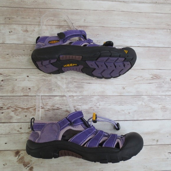 Keen Sandals Youth 3Y Purple Pink Comfort Walking Waterproof Sandals Water - Picture 4 of 9